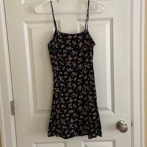 Black floral American Eagle dress
